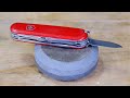 How To Sharpen a Pocketknife (Professional Homeowner)