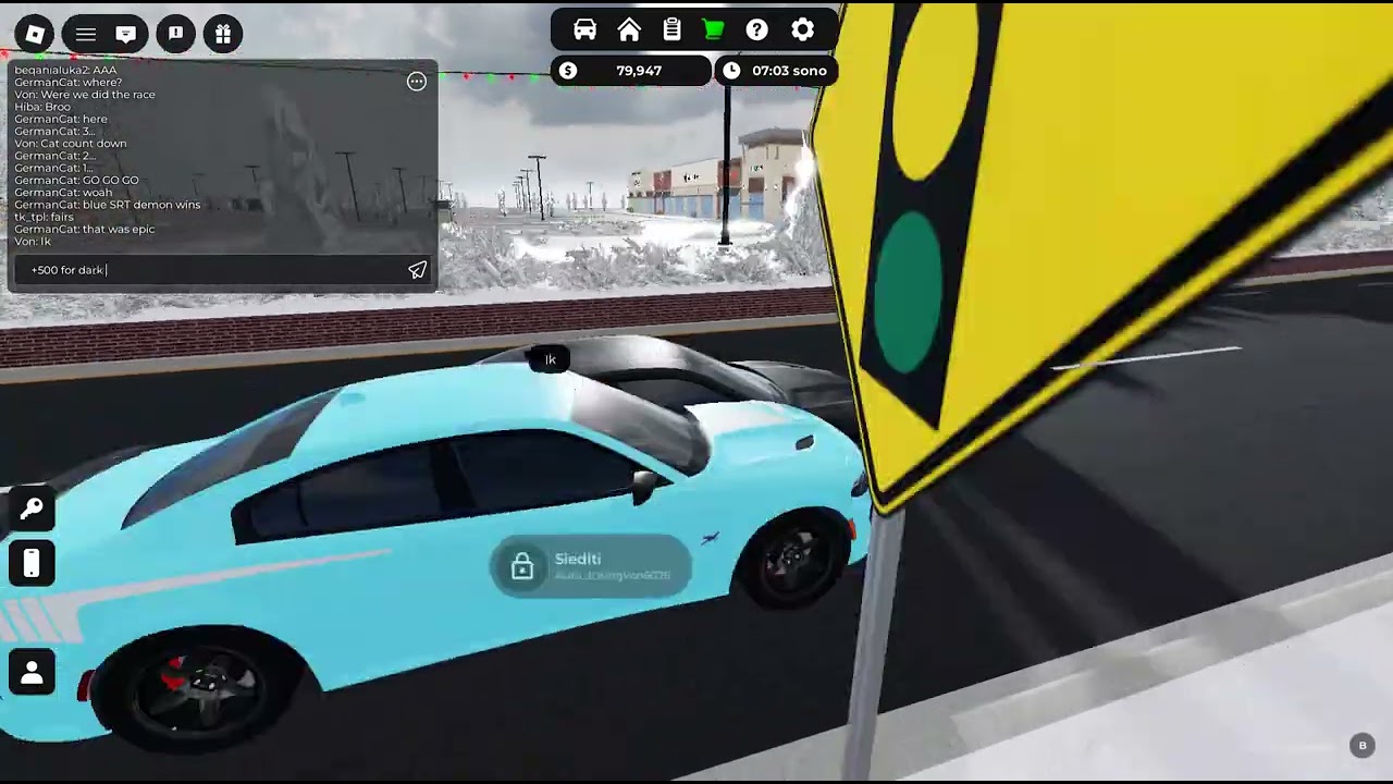 race and drifting with friends (comment wich non-gamepass car should i buy and review)