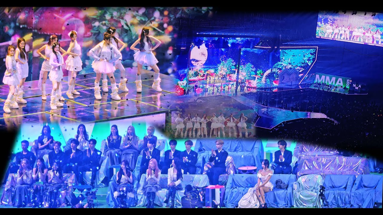 [MMA Hearts2Hearts Stage] 제니, 키키 ,아이브 IVE, 우즈, 알파드라이브  Reaction cam 리액션 직캠 MMA 멜론뮤직어워드
