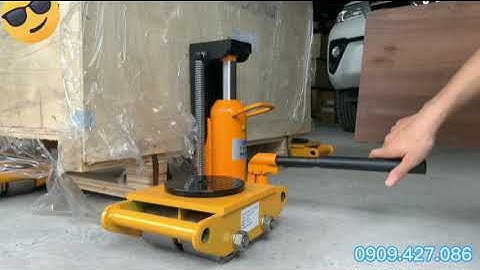 Cách Sử Dụng Rùa Chuyển Hàng 6 tấn Giá Rẻ Tại HCM - 0909.427.086