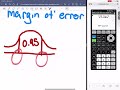 Section 8.1: Confidence Intervals for a Population Mean, Standard Deviation Known