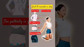 One Move to Flat Belly! 🛑 Daily 100 Reps Challenge (No Equipment) 🔥🏠 #BellyBurniq #flatbelly