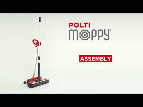 POLTI Moppy - Cordless floor cleaner, assembly instructions