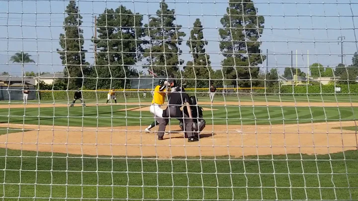 Albert Roblez-Riverside City College vs. Golden West College. Final Stats: 1 IP, 2 hits, 2 BB, & 1 K