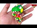 Making Brawl Stars DINO LEON🦖 - clay Tutorial