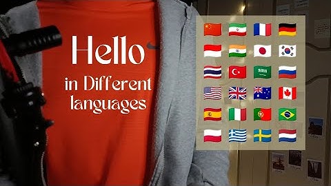 ASMR | Saying “Hello” in 20 Languages 🌍