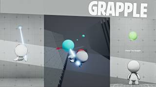 [UE5] Grapple Anchor Points that Dictate Player Gravity Direction