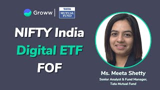 NIFTY India Digital ETF Fund of Fund | Meeta Shetty | Tata Mutual Fund