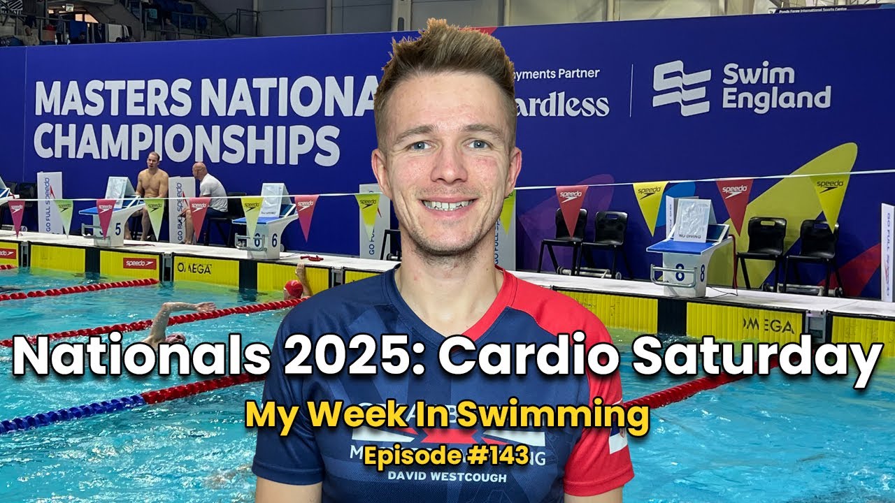 RACING the 200m & 400m Freestyle at English Masters Nationals Swimming Championships 2025