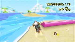 [MKW TAS] GBA Shy Guy Beach Flap - 24.788 (No Glitch)