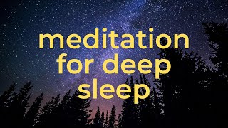 Short meditation for deep sleep | 13 minutes | Guided by Alex Howard