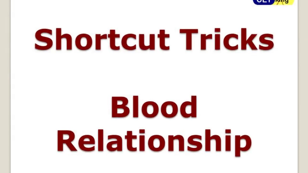 Shortcuts And Tricks In Blood Relationships Logical Reasoning YouTube shortcuts-and-tricks-in-blood-relationships-logical-reasoning-youtube