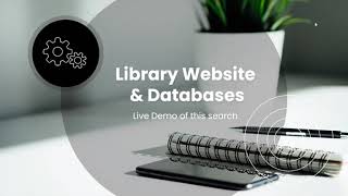 Research Methods Part  2: Research Questions & Search Operators