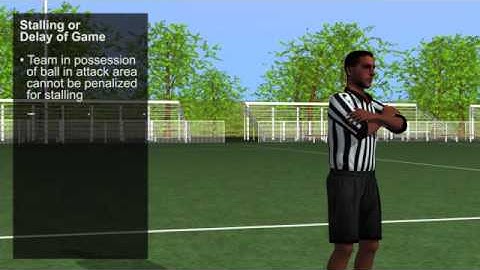 Official Signals: Stalling or Delay of Game