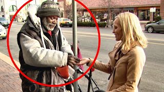 Homeless man returned a diamond ring to a stranger, unsuspecting that she’d soon change his LIFE