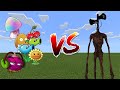 Plants vs Siren Head - Minecraft