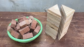 Great Pallet Woodworking Project // Make A Super Beautiful &amp; Artistic Dining Table From Pallet Wood
