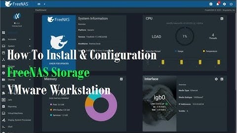 How to Install and Configure FreeNAS  Storage on VMware Workstation