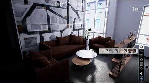 3D real-time configurator of an office made with Unreal Engine
