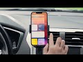 Baseus halo electric wireless charging car mount 15w  flash charging with halo effect