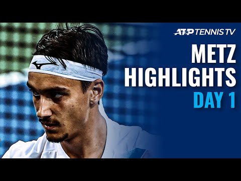 Sonego Faces Fucsovics, Basilashvili & Pospisil Also In Action | Metz 2021 Day 1 Highlights