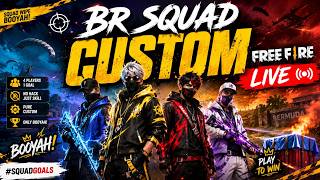 FREE FIRE LIVE BR CUSTOM 🛑PC GAMEPLAY 💻🔥 #freefirelive