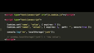 JavaScript cookies in 3 minutes