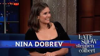 Nina Dobrev Asks Stephen For 'Tequila Please'