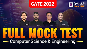 GATE Computer Science Engineering (CSE) Full Mock Test | GATE Exam Preparation for CSE | BYJU