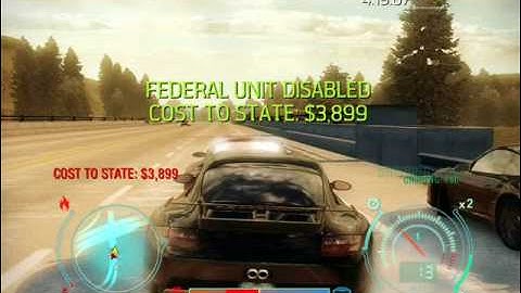 Need for Speed Undercover police chase part 1