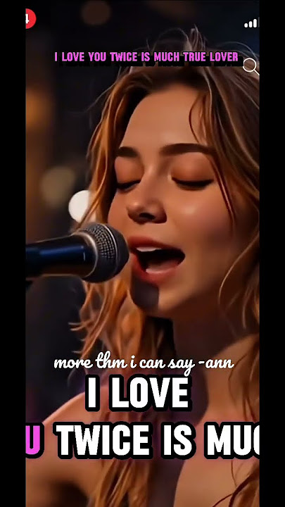 singer 가수.  more than incan say -ann best song