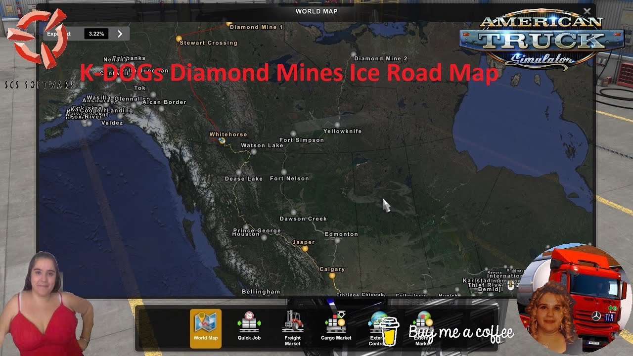 Карта аляски атс 60 фото - Raspinovki.com