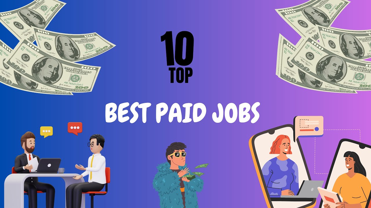💰 Top 10 Best Paid Jobs in the World 2025 💰👨‍ ️ - YouTube