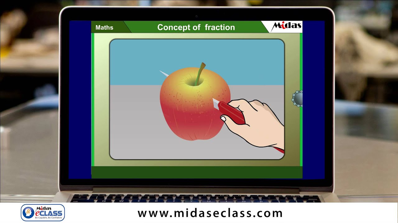 Class 1 Math - Fraction - YouTube