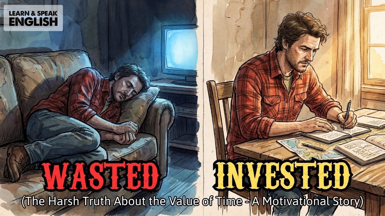 The Harsh Truth About the Value of Time | Motivational Stories | Learn English through Story