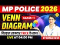 MP POLICE 2026 REASONING | VENN DIAGRAM TRICKS | MP POLICE EXAM REASONING  BY DEEPIKA MA’AM