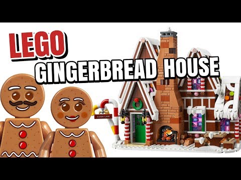Official Images! LEGO Winter Village Gingerbread House Set 10267