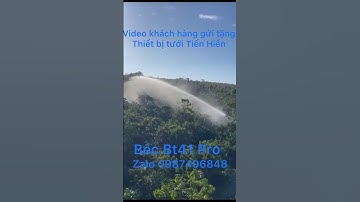 BÉC BT41 PRO tưới đều đẫm. Liên hệ THIẾT BỊ TƯỚI TIẾN HIỀN 0987.49,68,48