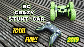 RC Cars Stunt Car Toy Green PUPOUSE Remote Control Car for Boys 4WD 2.4Ghz Double Sided 360° Rotating RC Vehicles LED Headlights Kids Xmas Birthday Toy Cars with 2 Rechargeable Batteries RC Cars Stunt Car Toy Green PUPOUSE Remote Control Car for Boys 4WD 2.4Ghz Double Sided 360° Rotating RC Vehicles LED Headlights Kids Xmas Birthday Toy Cars with 2 Rechargeable Batteries