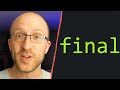 Final Keyword in Java Full Tutorial - Final Classes, Methods, and Variables