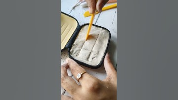 Making mini watercolor travel palette