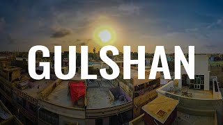 Gulshan University Road | Drone Footage | No Copyright Free Footage | Top View of Gulshan-e-Iqbal