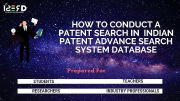 How to Conduct Patent Search in Indian Patent Search System Database