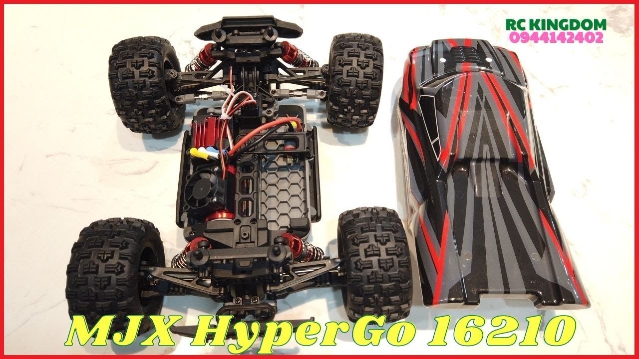 Ala Posteriore MJX Hyper Go RC 16210 Truggy - Ricambio Originale 1612A - Nuovo - Foto 2