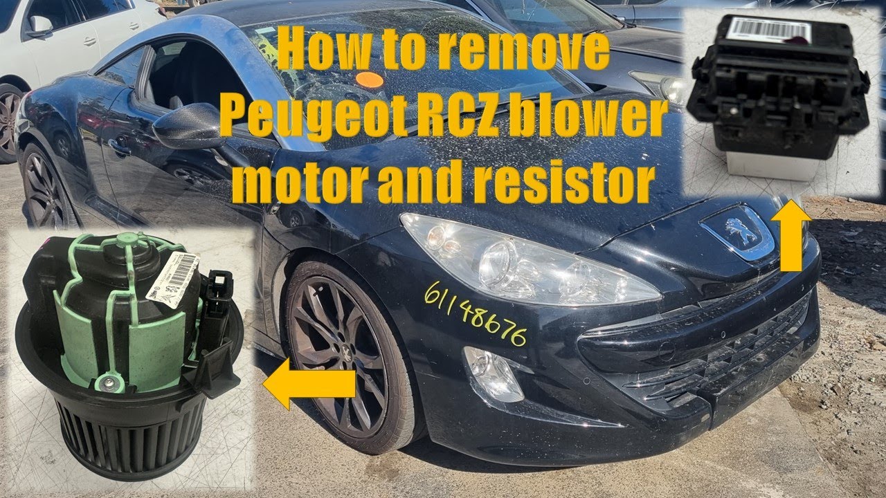 PEUGEOT 2008 BLOWER MOTOR LOCATION visual data 8