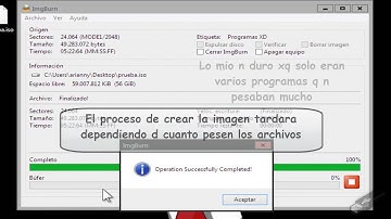 Como crear una imagen ISO ImgBurn (Muy Facil y Sencillo)