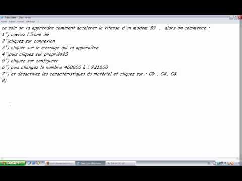 Vidéo: Comment Accélérer Un Modem Mégaphone