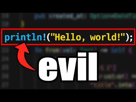 Stop debugging Rust with print statements