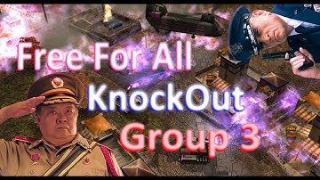 $255 FFA Knock-Out Tournament - Round 3 | C&C Generals Zero Hour