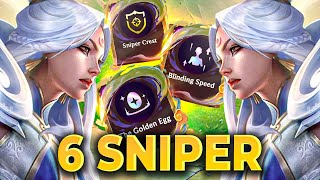 Double ASHE with 6 SNIPER does Insane Damage! | Teamfight Tactics Set 11